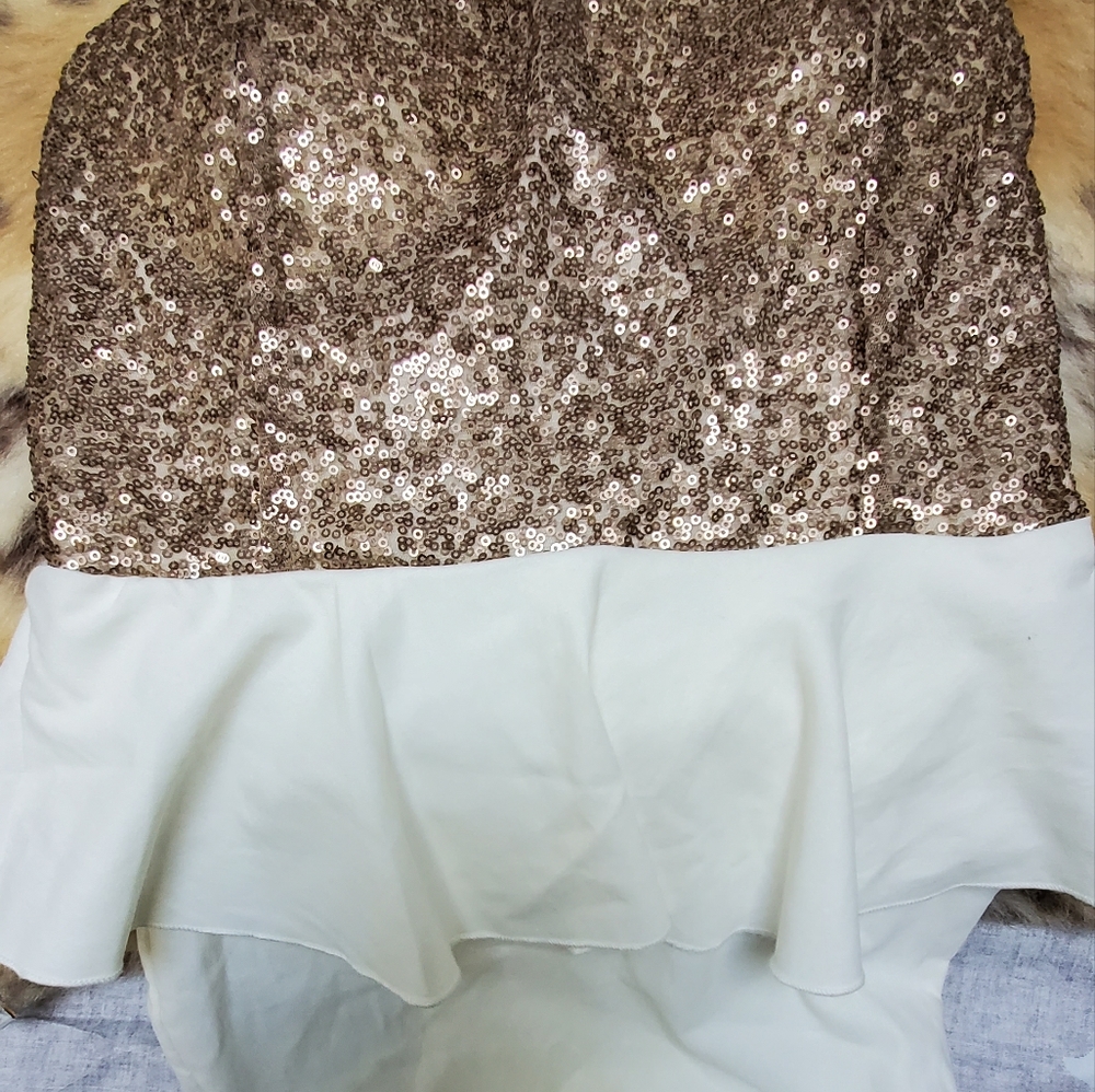 NWT Sleeveless Dress with Sequins